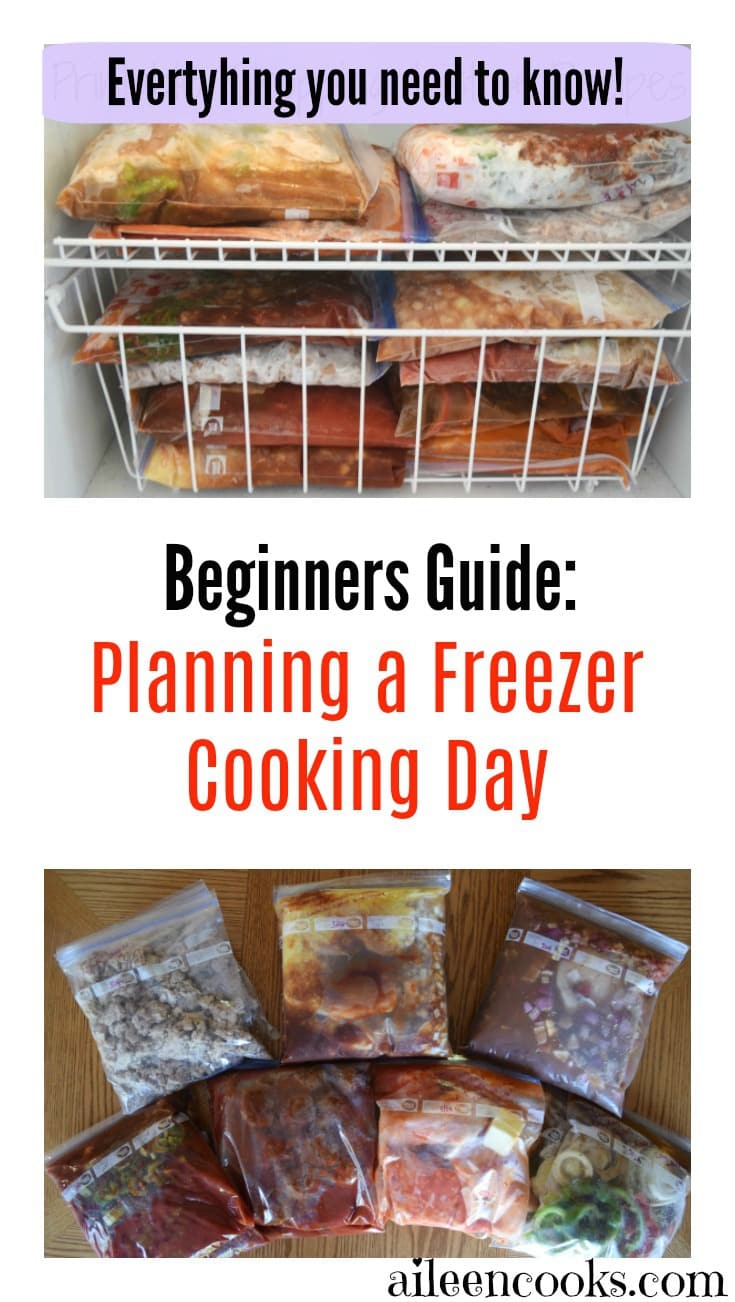 Beginner's Guide to Planning a Freezer Cooking Day - Aileen Cooks