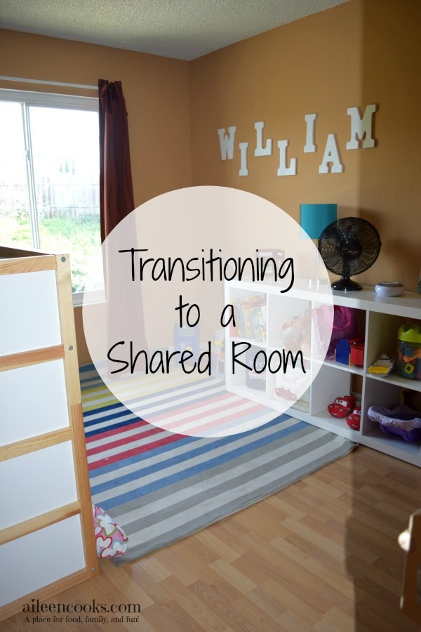 Transitioning to a shared room can be daunting. Make the move to shared bedrooms easier with these tips from a mom of three!