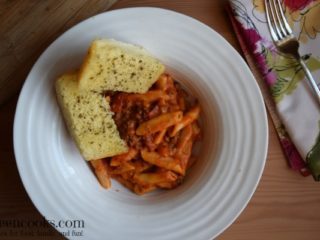 Pressure Cooker Baked Ziti