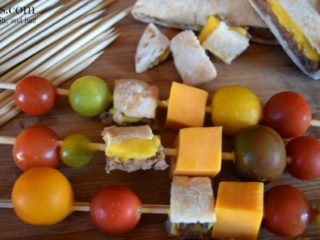 Angus Cheeseburger Kabobs