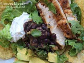 Black Bean and Chicken Taco Salad