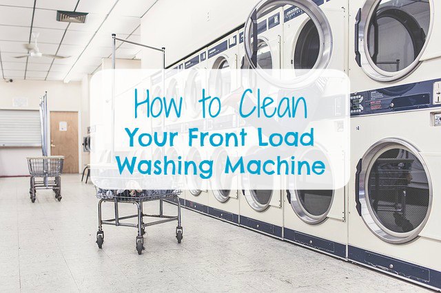 How to clean a front load HE (high Efficiency) washing machine
