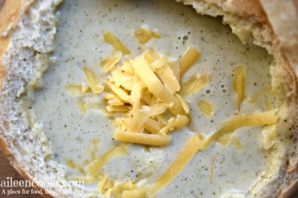 Make cheesy and creamy Broccoli Cheddar Soup in your Instant Pot Electric Pressure Cooker in under an hour!