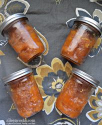 Instant Pot Peach Jam - Aileen Cooks