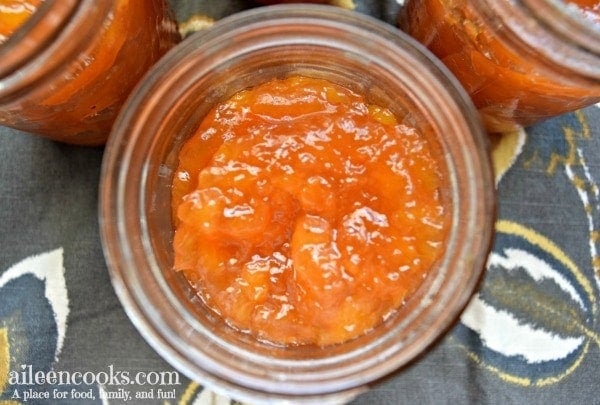 Make this peach jam in your instant pot and enjoy homemade jam from fresh peaches for months!