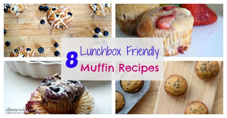 8 Lunchbox Friendly Muffins
