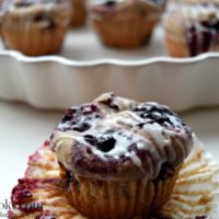 Whole Wheat Mixed Berry Muffins are a perfect addition to your lunch box and are freezer friendly!