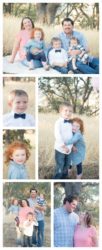 Fall family photos. 1 year old photo shoot. natural light photography. blue and light pink outfit ideas. family photo ideas. family photos color scheme. Photo Credit: Ashlee Lauren Photography.