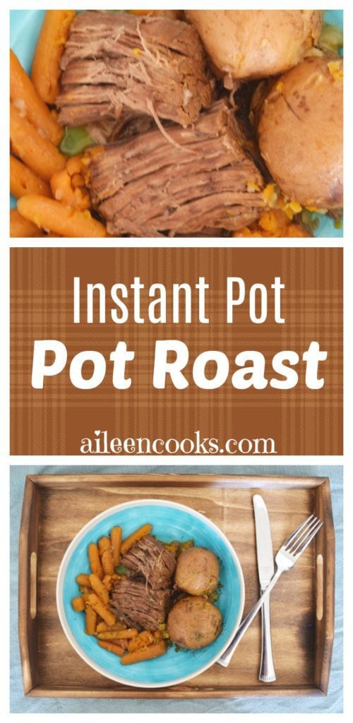 Make Sunday dinner in less time with this recipe for instant pot pot roast.
