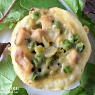 Mini chicken pot pies and a fun and delicious way to enjoy the classic dish.