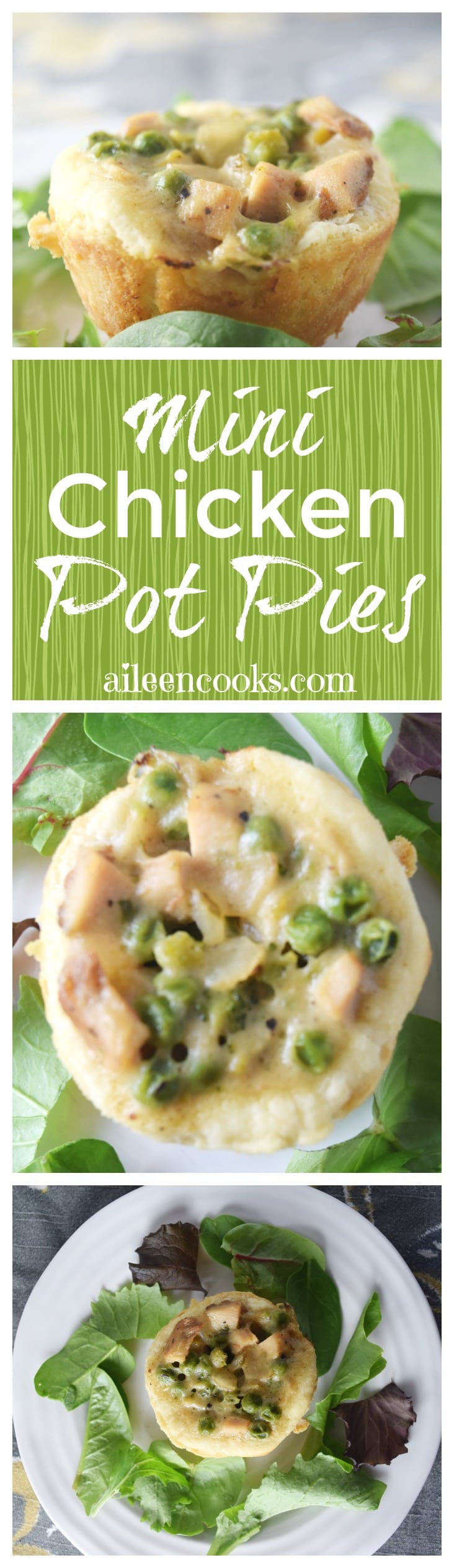 Mini Chicken Pot Pies (Freezer Friendly) Aileen Cooks