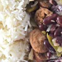 Make this classic dish of red beans and rice in your instant pot electric pressure cooker!
