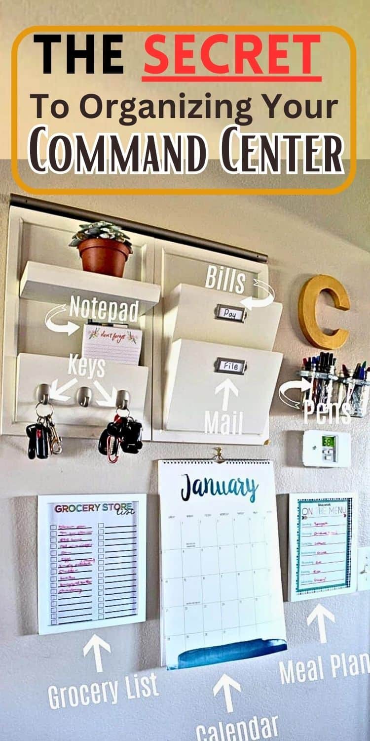 How to Create a Family Command Center - Simply Candice