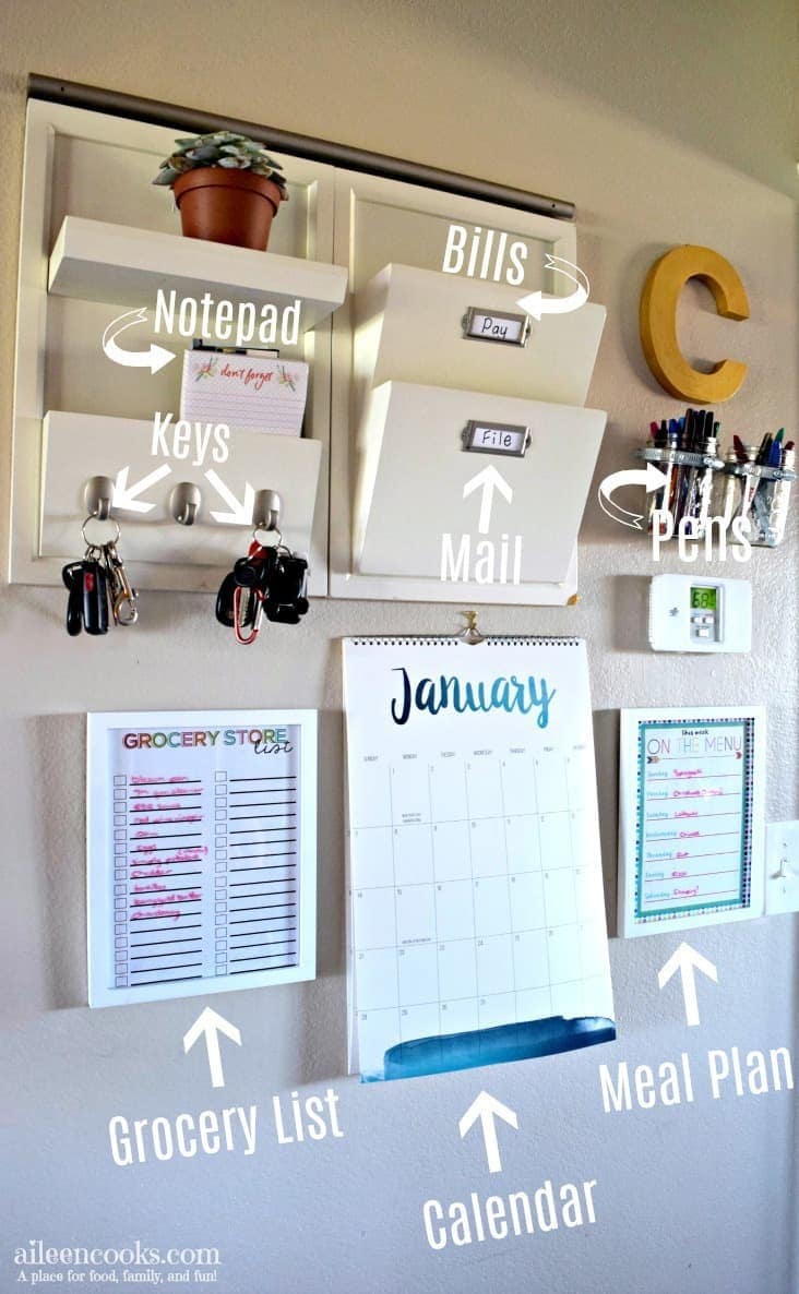 The Command Center: Home Office Organization and Storage Ideas