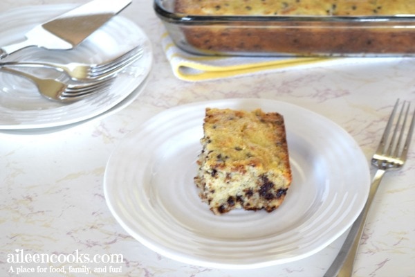 slice-banana-cake-chocolate-chips