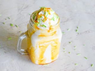 Caramel Apple Milkshake