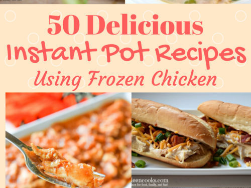 Instant pot recipes using frozen online chicken