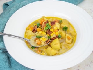 Instant Pot Potato Corn Chowder