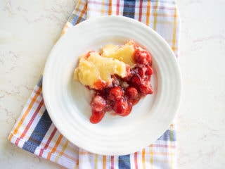 Instant Pot Cherry Cobbler