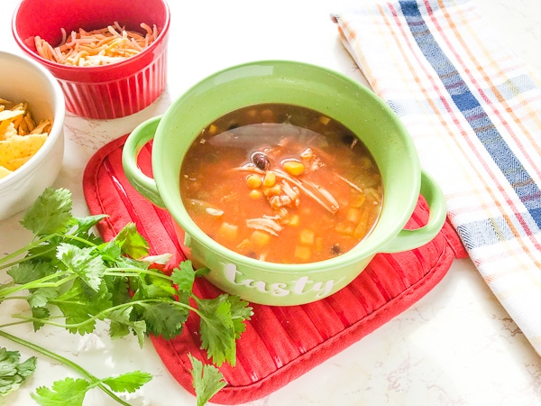 Instant Pot Chicken Tortilla Soup Recipe