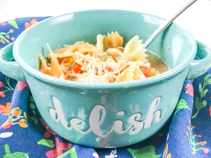 Instant Pot Chicken Noodle Soup Recipe