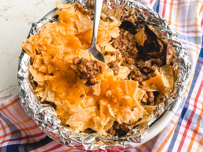 Mexican Casserole Ninja Foodi Recipe - Tidbits by Taylor