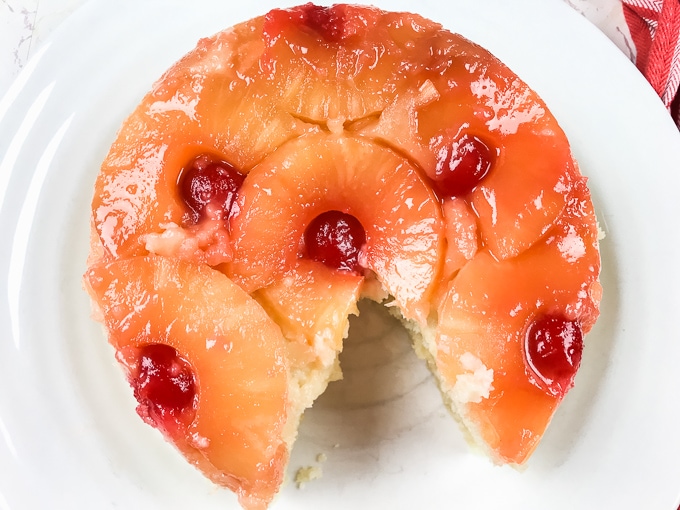 Old Fashioned Instant Pot Pineapple Upside Down Cake