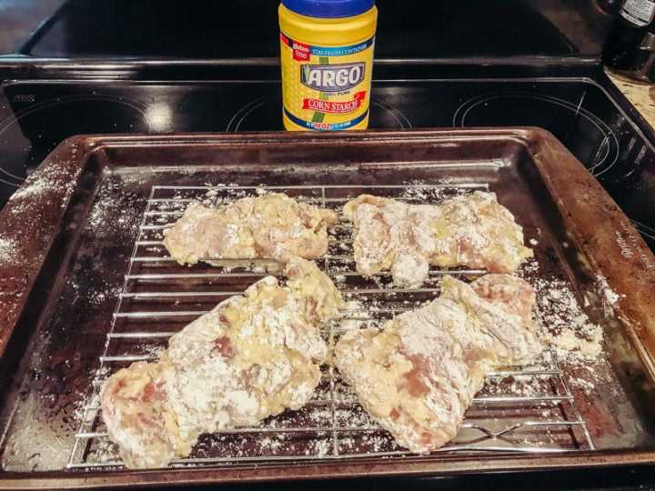 Crispy Oven Baked Chicken Thighs with Cornstarch Aileen Cooks