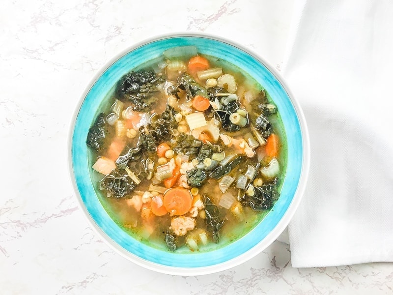 Healthy Instant Pot Chicken Vegetable Soup