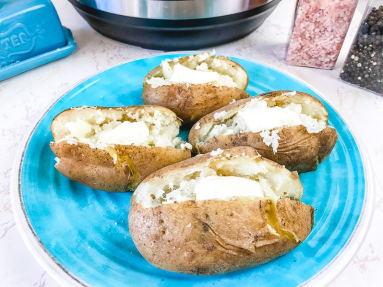 Perfect Instant pot baked potatoes