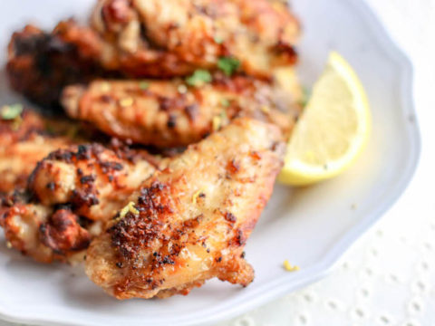 Air Fryer Lemon Pepper Chicken Wings Recipe - Aileen Cooks