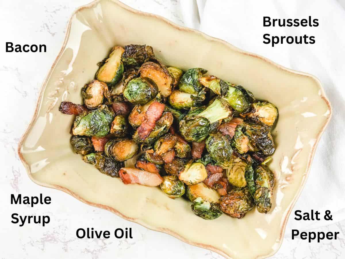 Air Fryer Brussels Sprouts (Instant pot air fryer lid)