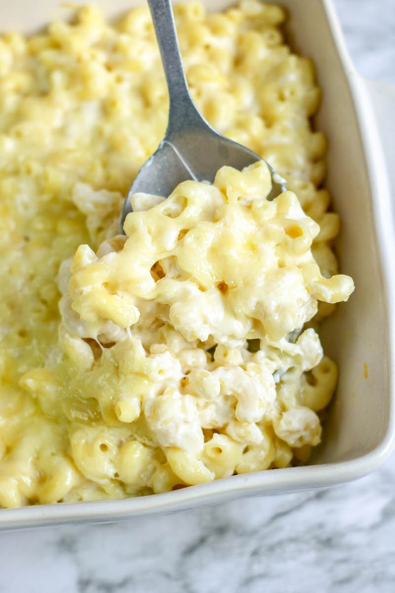 Creamy Baked White Cheddar Mac and Cheese Aileen Cooks