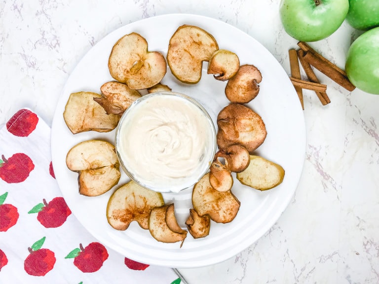 Crispy Air Fryer Apple Chips: How to Dehydrate Apples in Air Fryer