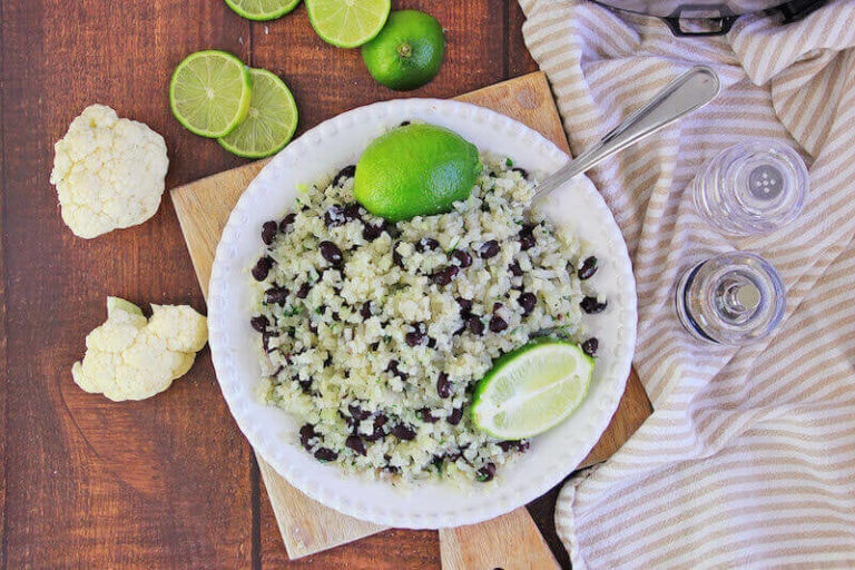 Cilantro Lime Instant Pot Cauliflower Rice Aileen Cooks
