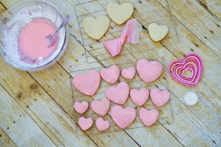 Valentine's Day Sugar Cookies - Aileen Cooks