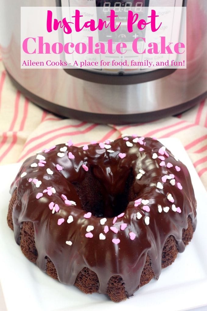 Instant Pot Funfetti Cake - Aileen Cooks