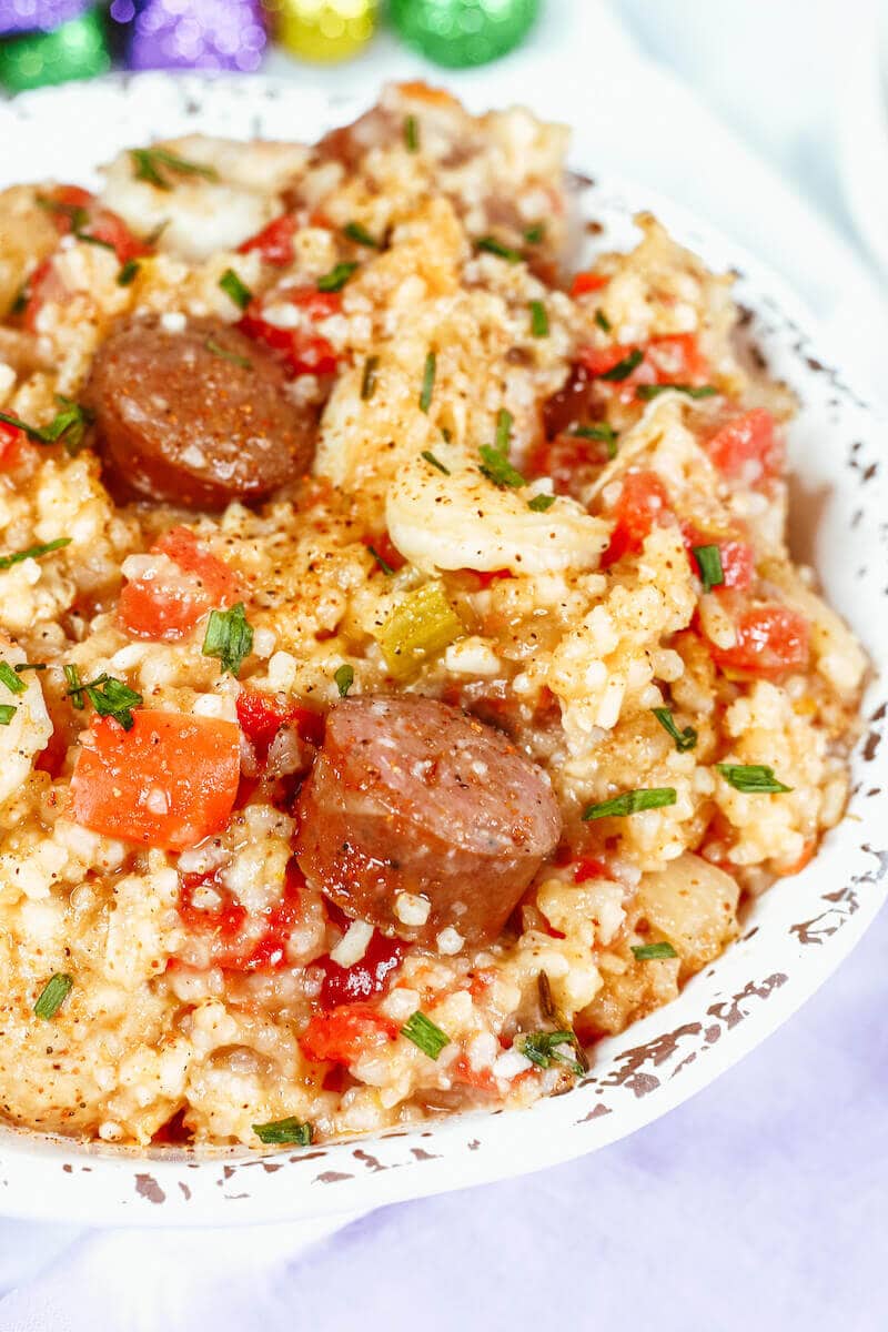 Instant pot jambalaya discount chicken sausage shrimp