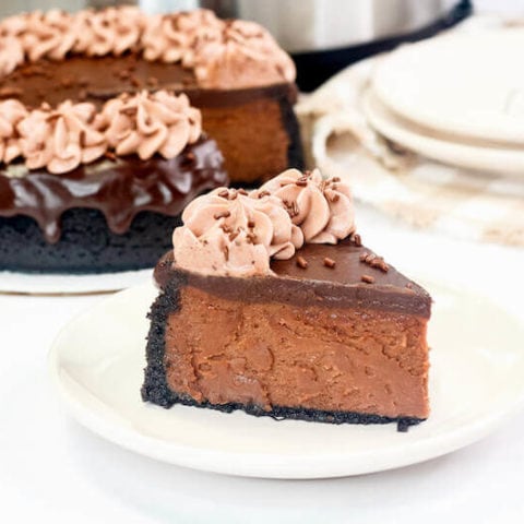 Instant Pot Nutella Cheesecake - Aileen Cooks