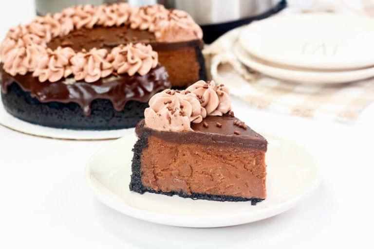 Instant Pot Nutella Cheesecake