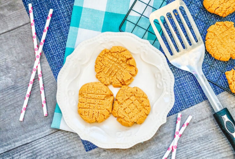 Easy 3 Ingredient Peanut Butter Cookies Aileen Cooks