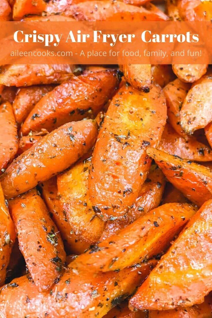 Roasted Air Fryer Carrots Aileen Cooks