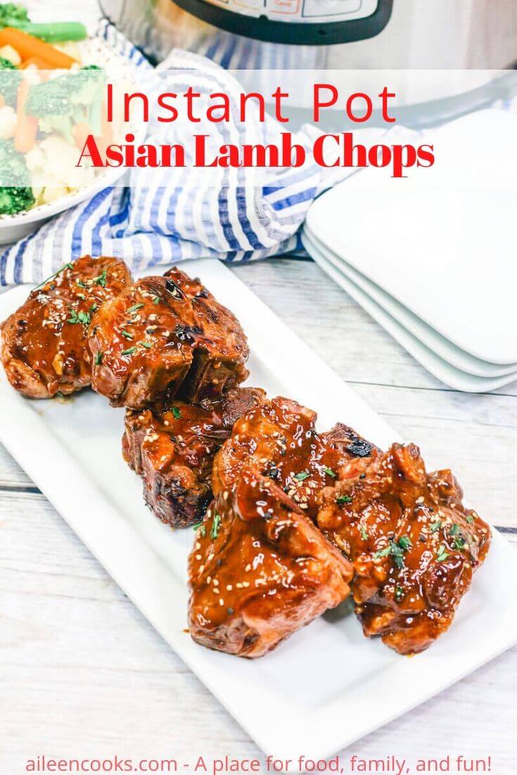 Asian Inspired Instant Pot Lamb Chops - Aileen Cooks