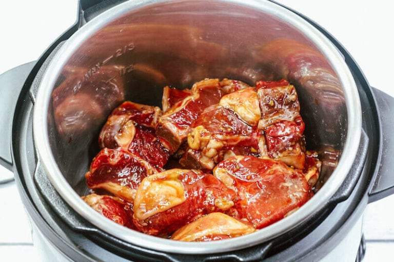 Asian Inspired Instant Pot Lamb Chops - Aileen Cooks