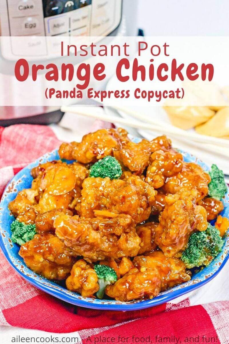 Instant pot discount orange chicken frozen