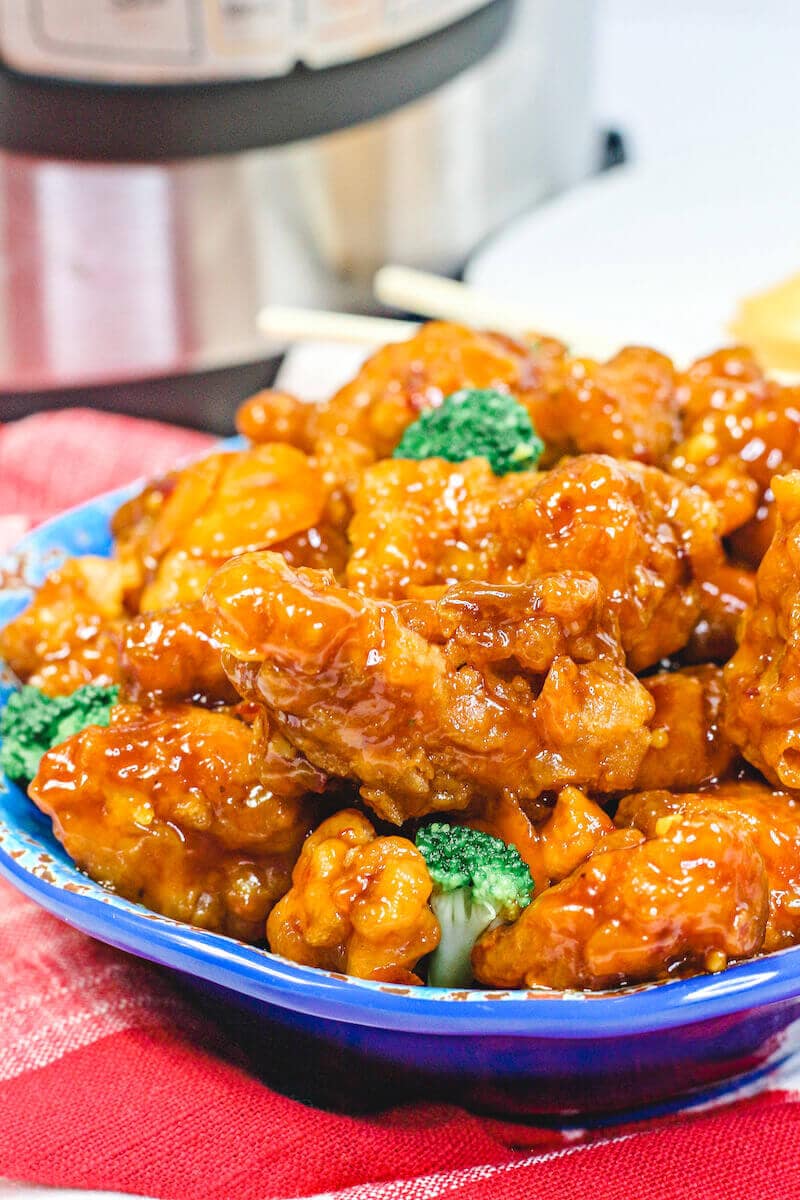 Best Instant Pot Orange Chicken (Panda Express Copycat) - Aileen Cooks