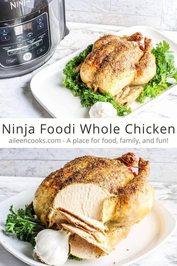 baking chicken in ninja foodi grill