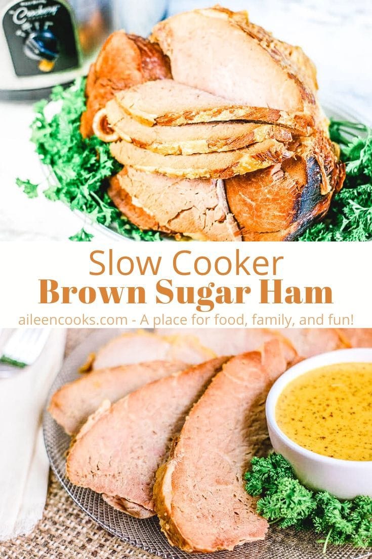 Crockpot Brown Sugar Ham Aileen Cooks