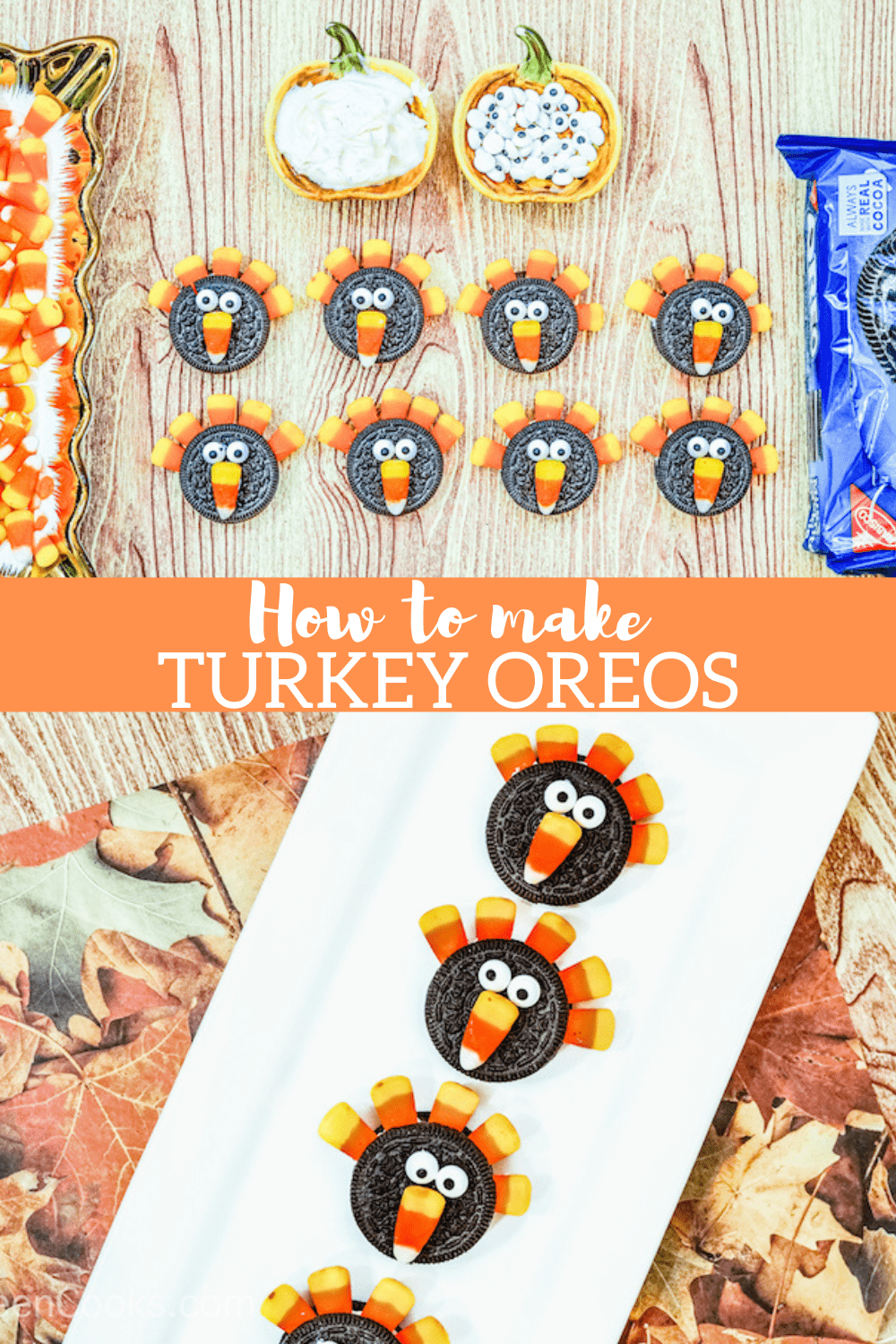 How to Make Turkey Oreos