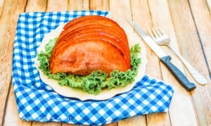 Ham Cooked in the Air Fryer
